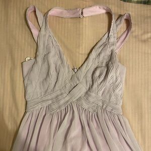 Lulu- Light purple bridesmaid dress